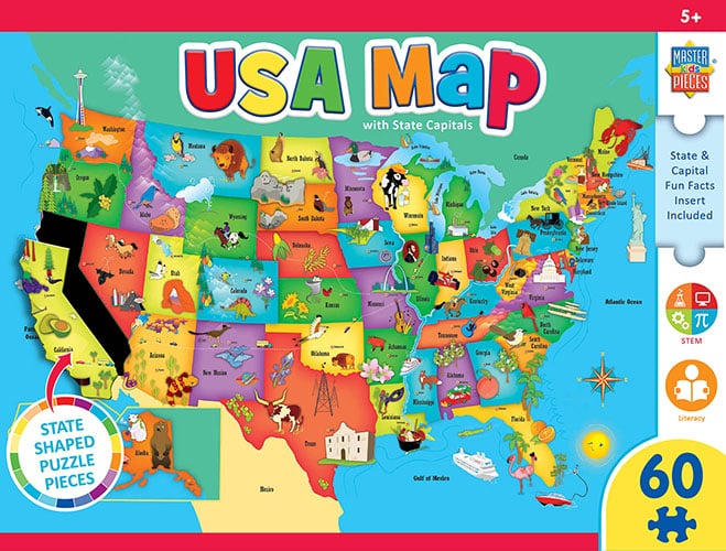 USA Map Puzzle