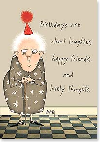 Birthday Card 16914 - I hate all that crap.