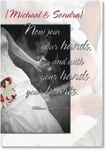 With your hands your hearts: Shakespeare - 2002125-P | Leanin' Tree