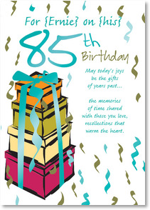 85th Birthday graphics