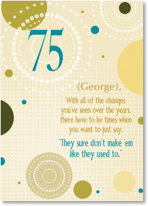 75th Birthday Graphics