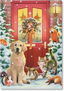 Season's Greetings from All of Us - 2002349-P | Leanin' Tree