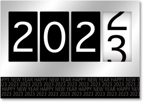 Odometer Happy New Year 2013 repeated