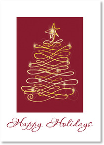 Graphic Christmas tree design