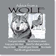 Magnet - Staff Pick - Advice from a Wolf | Your True Nature | 26331 ...