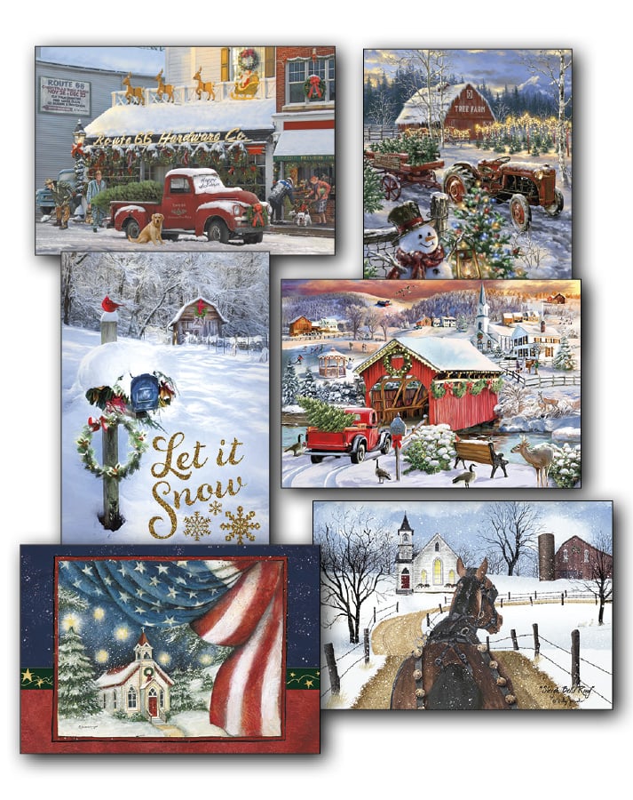 American Heritage Christmas Card Value Assortment