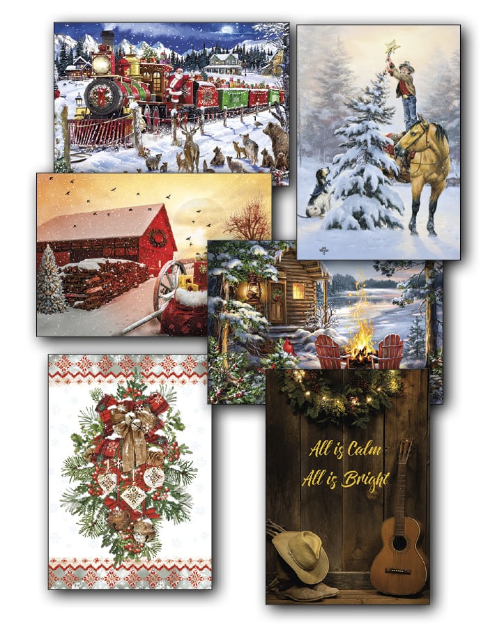 Best of the West Christmas Card Value Assortment