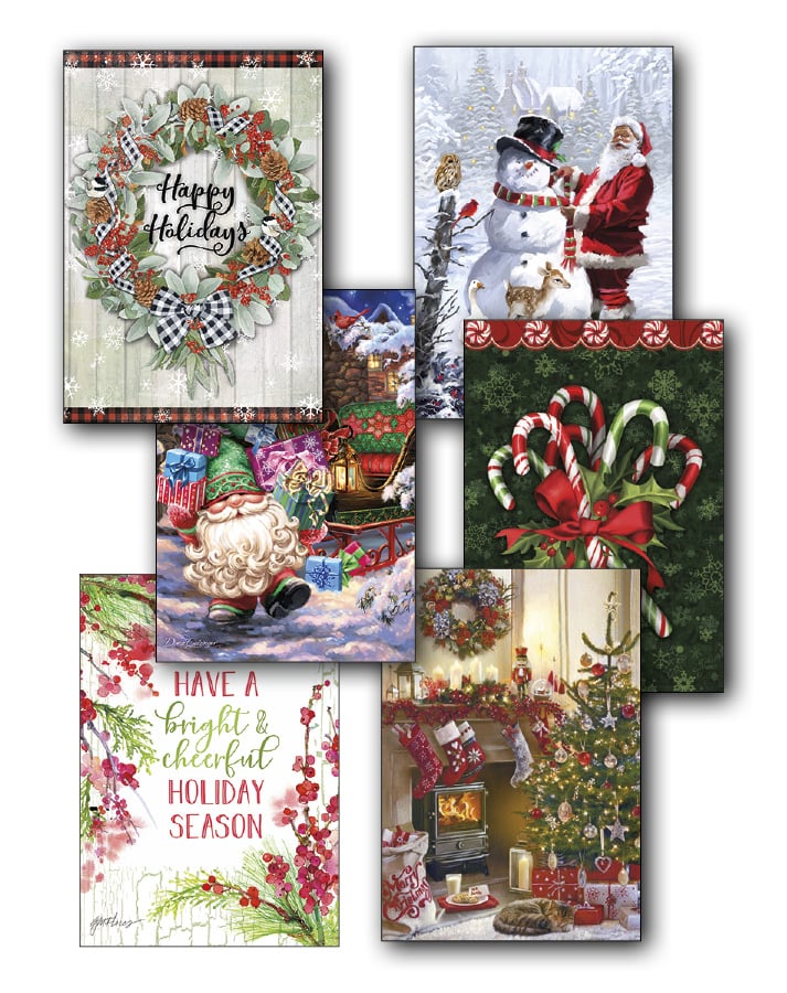 Holiday Cheer Christmas Card Value Assortment