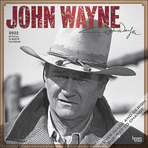 Wall Calendar 29764 - John Wayne 2022 | Leanin' Tree