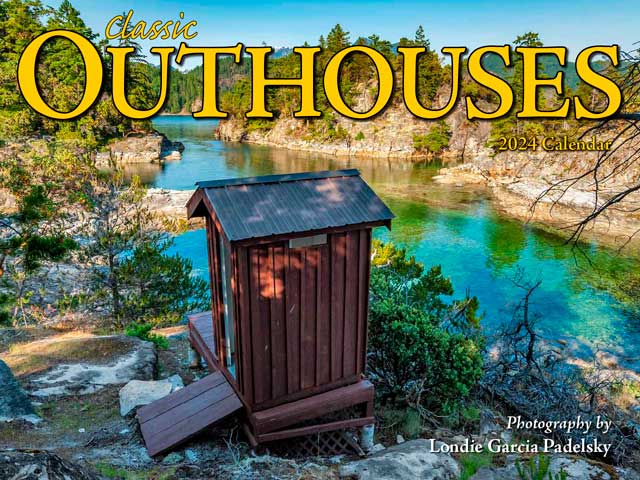 Outhouses 2024 Wall Calendar