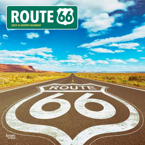 Route 66 - 2024 Wall Calendar