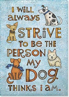 Copy with various dogs