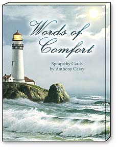 Words of Comfort Sympathy Cards by