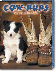 Cow Pups by Robert Dawson