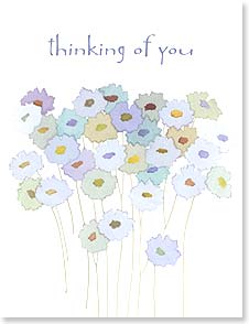 Flowers with colored centers