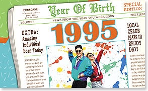Year of Birth 1995