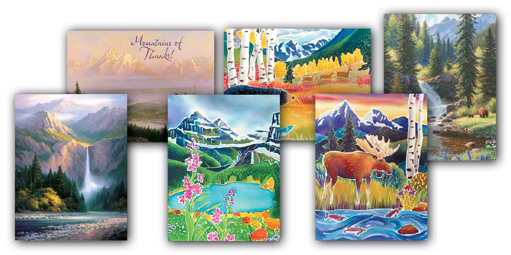 Mountain Majesty Blank Note Card Assortment