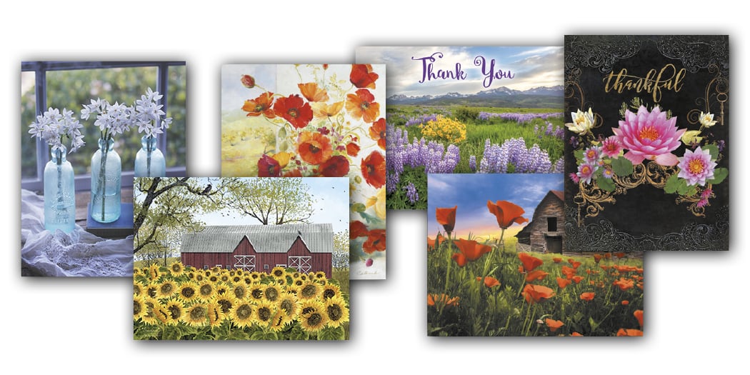 Florals Blank Note Card Assortment