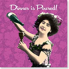 Early 1900s woman pouring wine