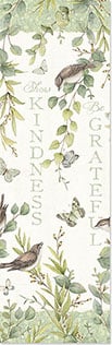 EUCALYPTUS, BUTTERFLIES, AND BIRDS