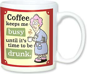 Aunty Acid - Coffee keeps me busy... - 56140 | Leanin' Tree