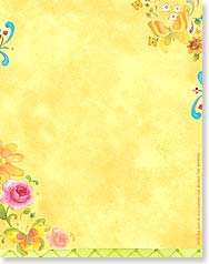 Tea Garden flowers and trim
