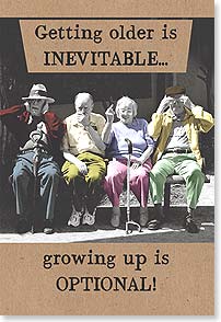 Elderly men and one woman on bench