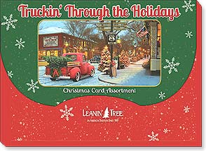 Truckin' Through the Holidays Christmas Card Assortment