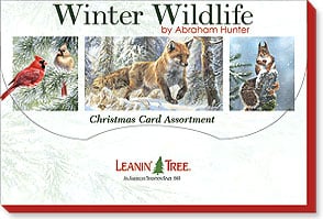 Winter Wildlife by Abraham Hunter Boxed Christmas Assortment