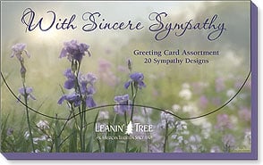 With Sincere Sympathy Greeting Card Assortment