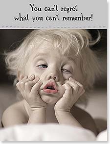 TODDLER WITH BLONDE HAIR making a funny face